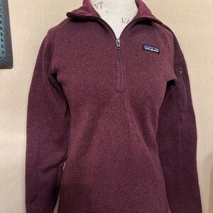 Patagonia Women's 1/4 Zip
Pullover Medium Purple